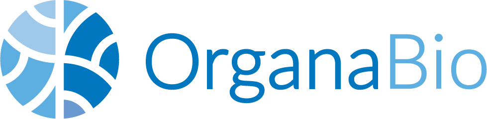 OrganaBio logo rev color