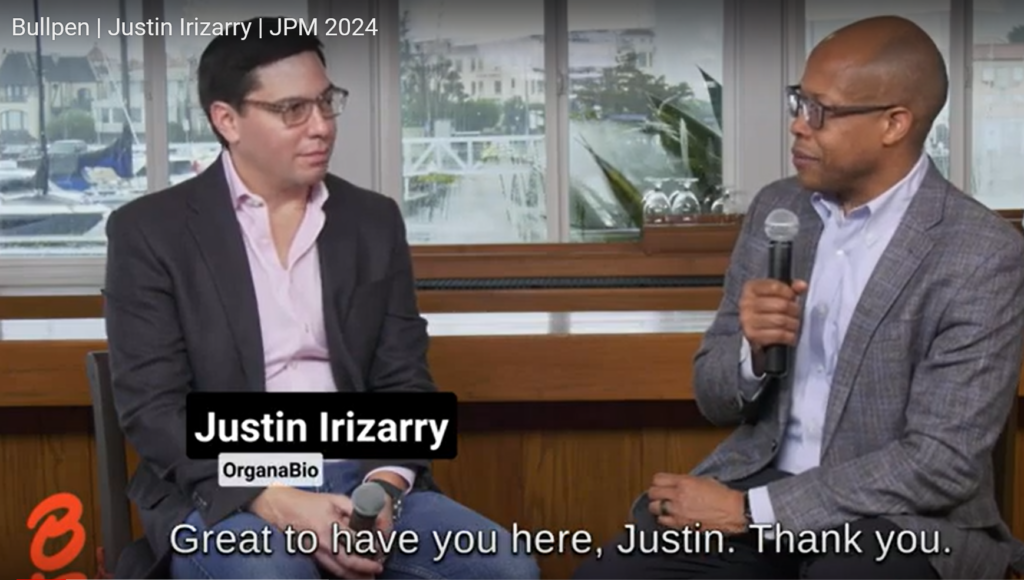 Justin Irizarry JPM Bullpen