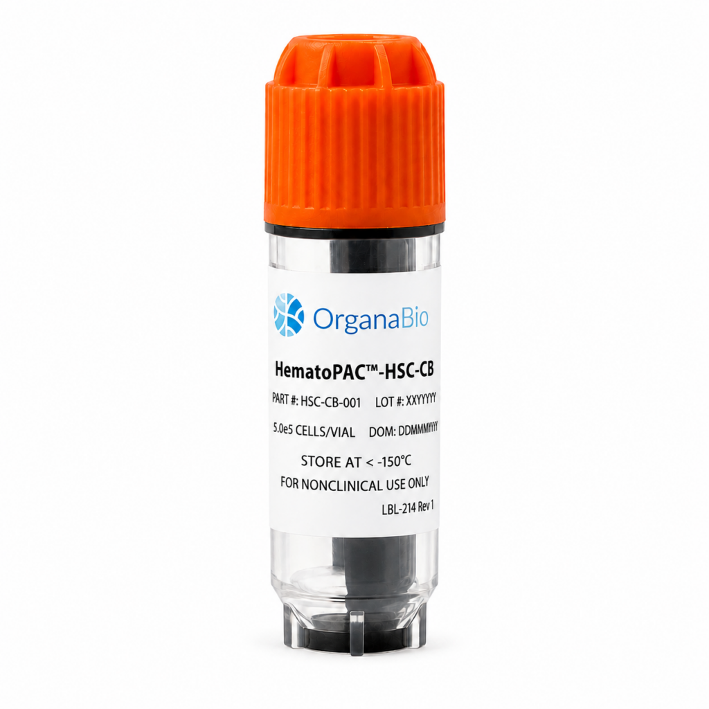 HematoPAC CD34+ HSCs from Cord Blood | OrganaBio