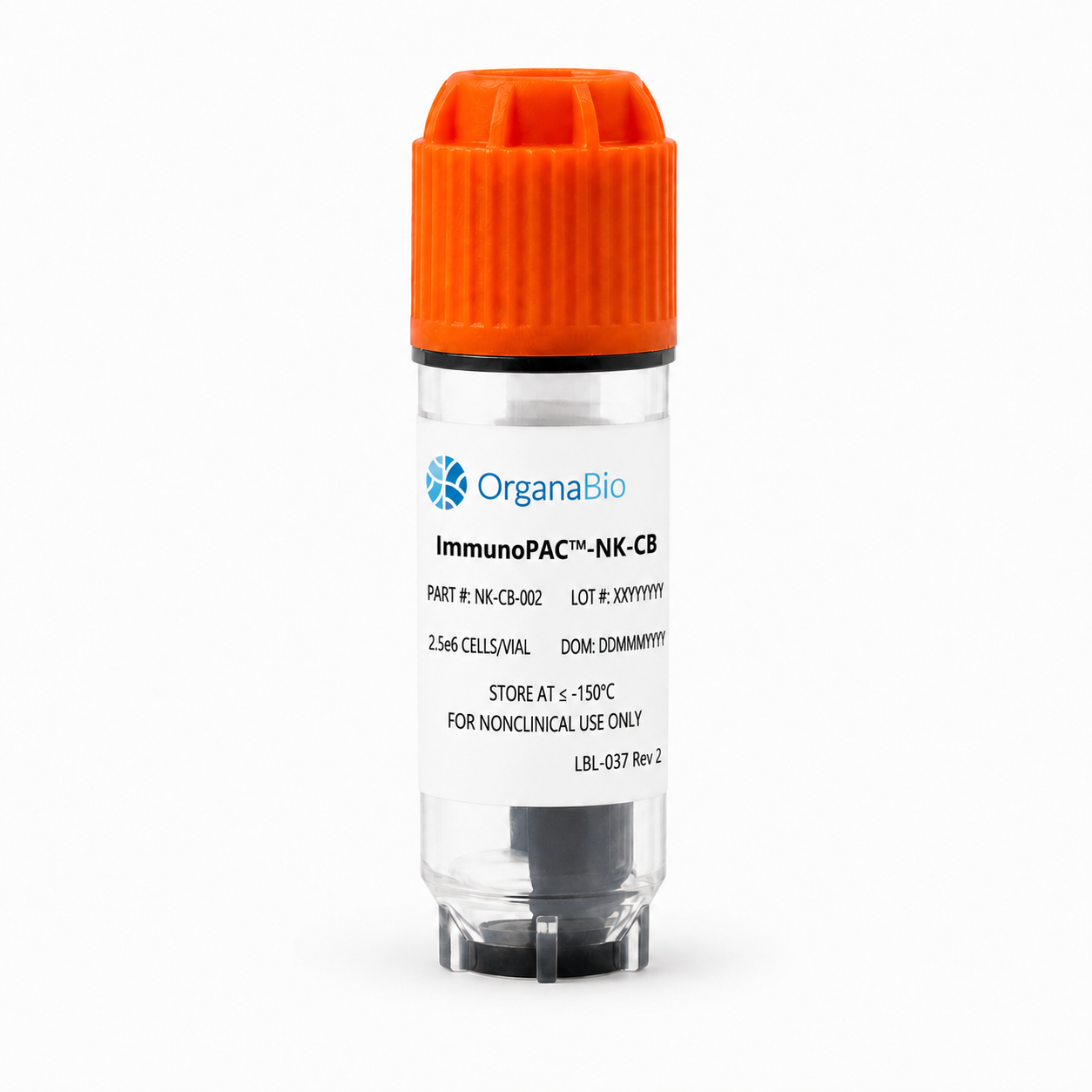 OrganaBio ImmunoPAC cord blood NK cells CD56 positive