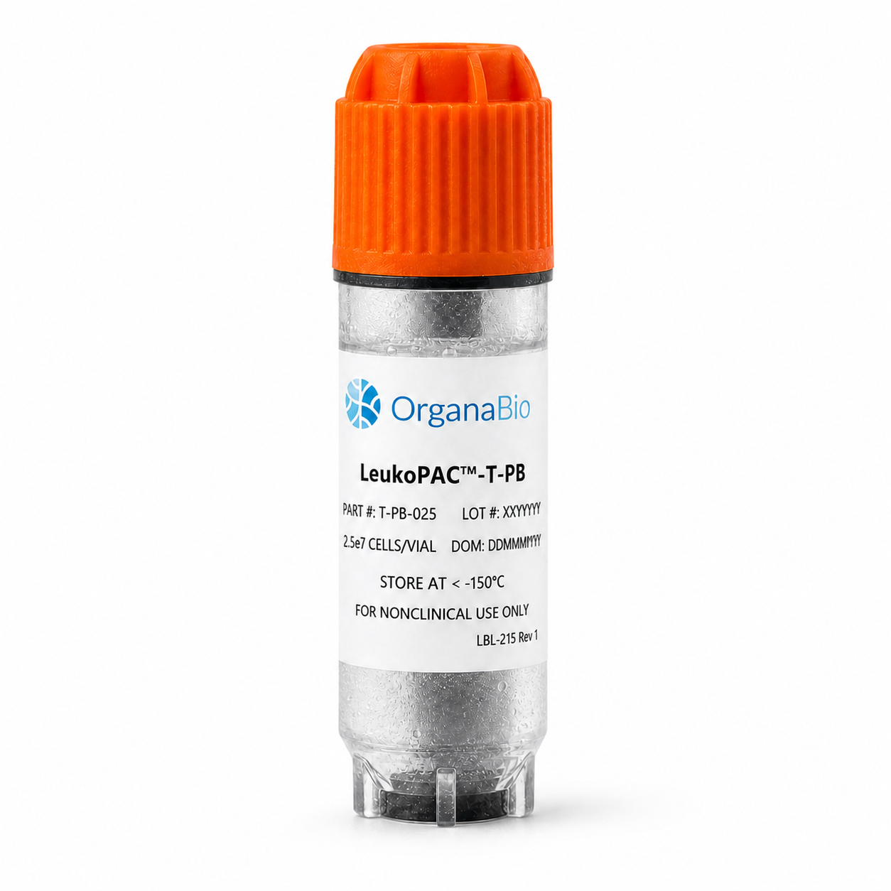 OrganaBio LeukoPAK T human pan T cells CD3 positive